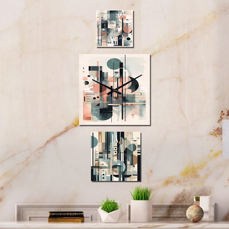 Hatsumi Metal Wall Clock