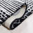 Glamour Hand Tufted Viscose/Wool Southwestern Rug in Ivory/Black-1483832502