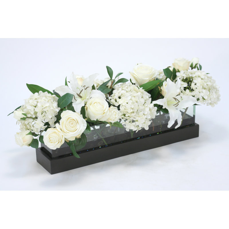 Faux Floral in Vase