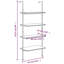 Casselman 152.5 cm H x 64 cm W Steel Bookcase-578086693