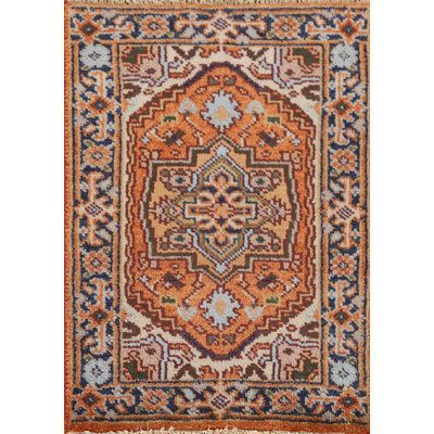 Tapis traditionnel orange orange 2x3