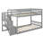 Kena Kids Twin Over Twin Bunk Bed-1943875822