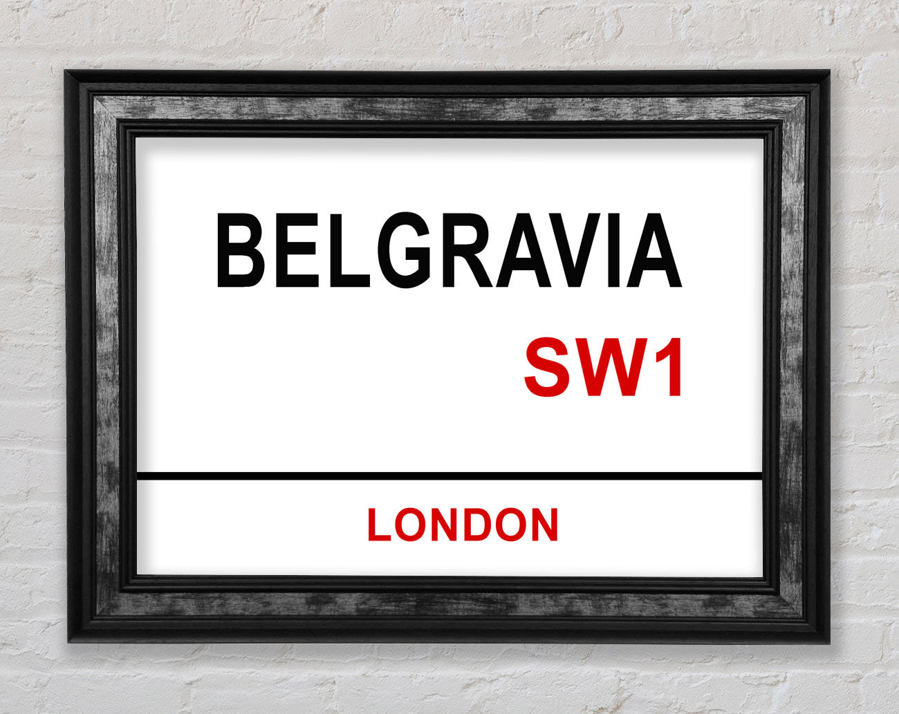 Bright Star Belgravia Signs - Drucken | Wayfair.de