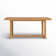 Modica 70'' Pine Solid Wood Sled Dining Table
