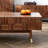 Modern Simple Black Walnut Storage Coffee Table-107735446