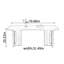Table de salle à manger moderne et minimaliste-2133048016