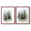 Impression encadrée Washy Treeline I-Premium - prête à être accrochée - aucun clou requis - aucun clou requis-1881254878-1881254868
