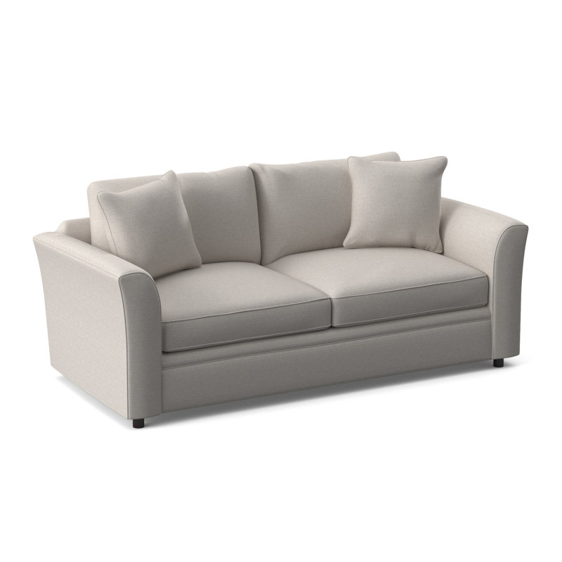 Northfield Upholstered Sofa Bed, Innerspring Mattress, Marquis Dove Velvet; 0913-84