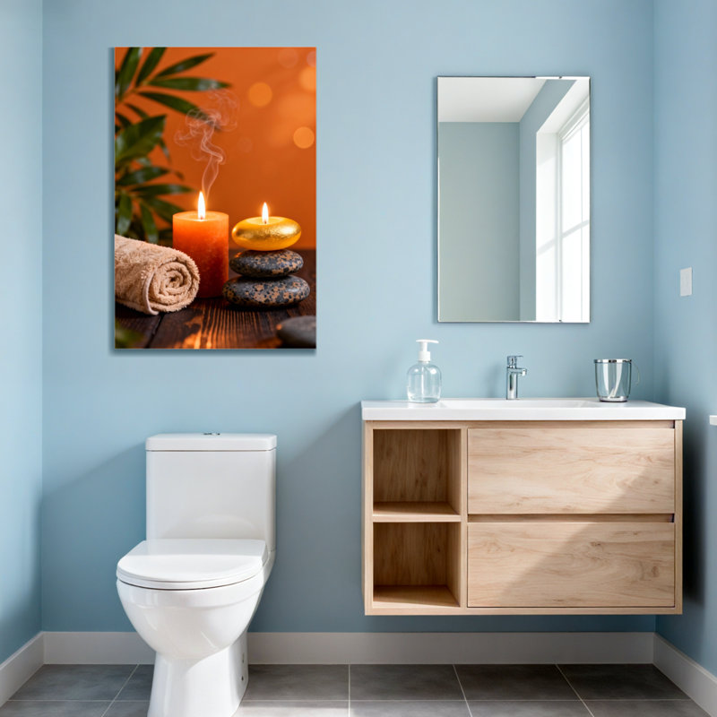 Bougie pour le bain et la lessive, H 18 po x l 12 po
