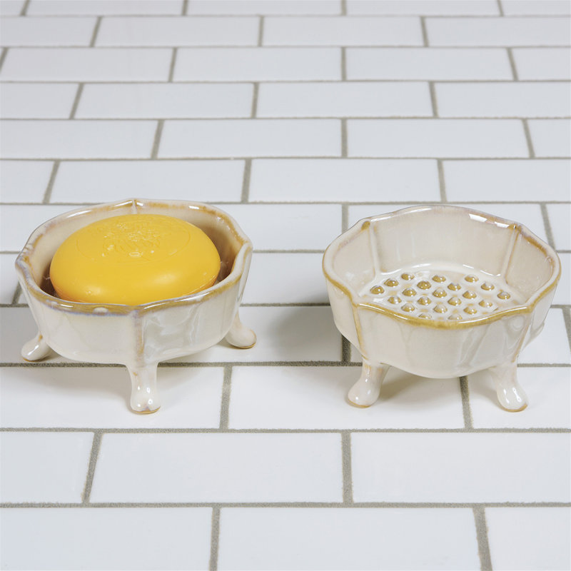 Plat à savon en céramique Backman