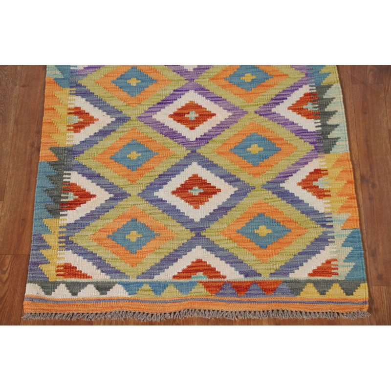 Tapis décoratif South Western Kilim 3 x 4