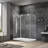 52 W 78 H Frameless Rectangle Reversible Shower Enclosure-66707852