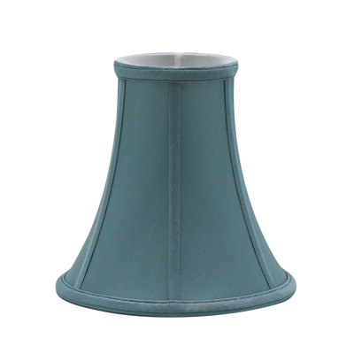Pure Silk Dupioni Buffet Shade With Bulb Clip Fitter 4" Top X 8" Bottom X 8" Height
