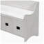 Banc de rangement rembourré en bois aggloméré Girst-536373008
