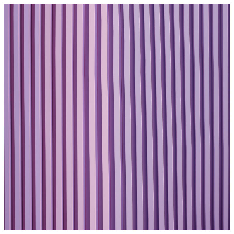 Coussins décoratifs mauves à rayures verticales, 18 x 18 inches