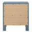 Table de chevet transitionnelle avec deux tiroirs-759651538