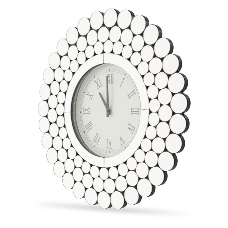 Montreal Glass Analog Wall Clock