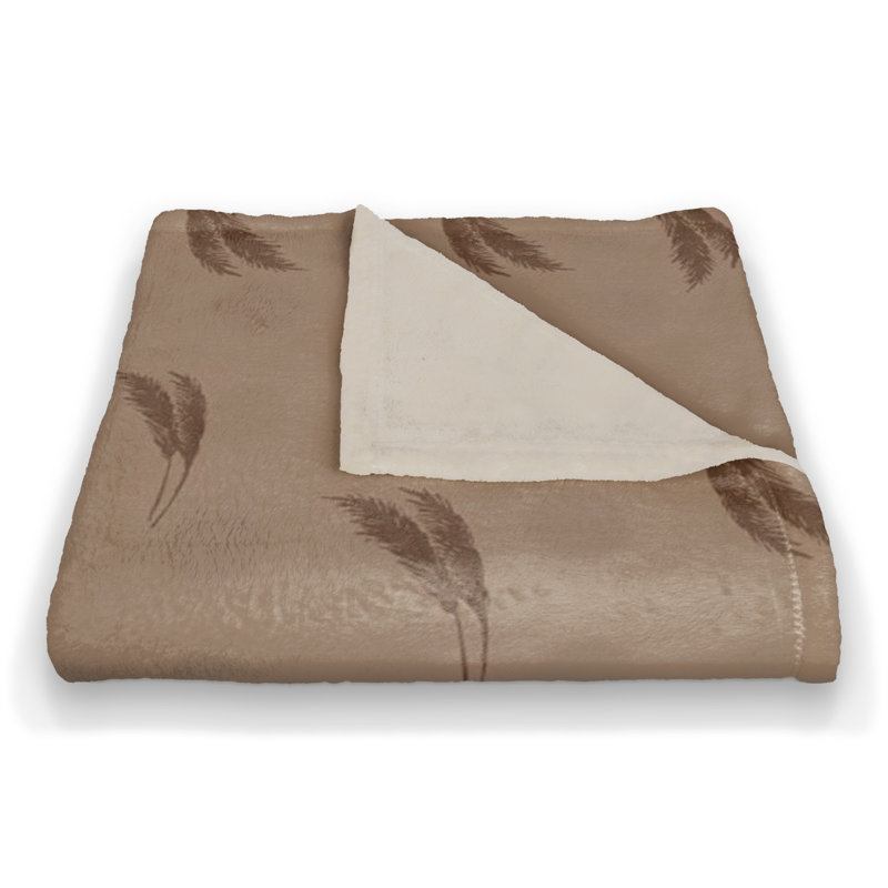 Hand Woven Throw Blanket, Brown
