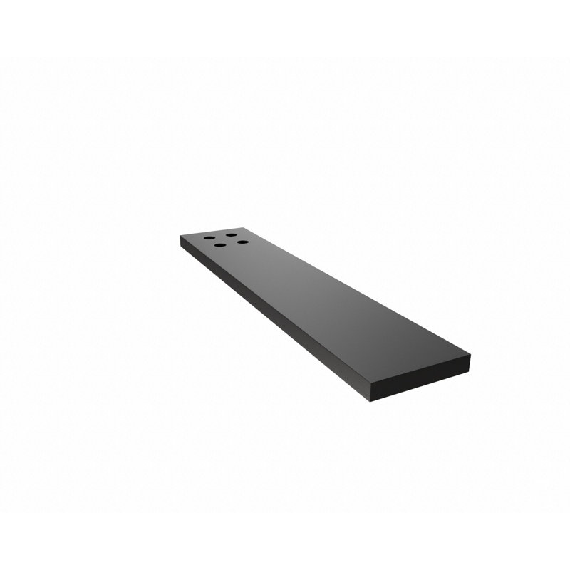  Contractor Grade Countertop Support Standard Bracket, 0.25" H x 3" W x 18" D