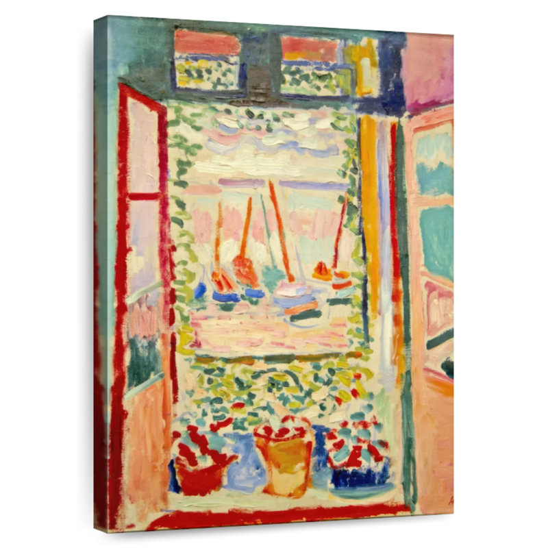 Open Window Collioure, 24" H x 16" W