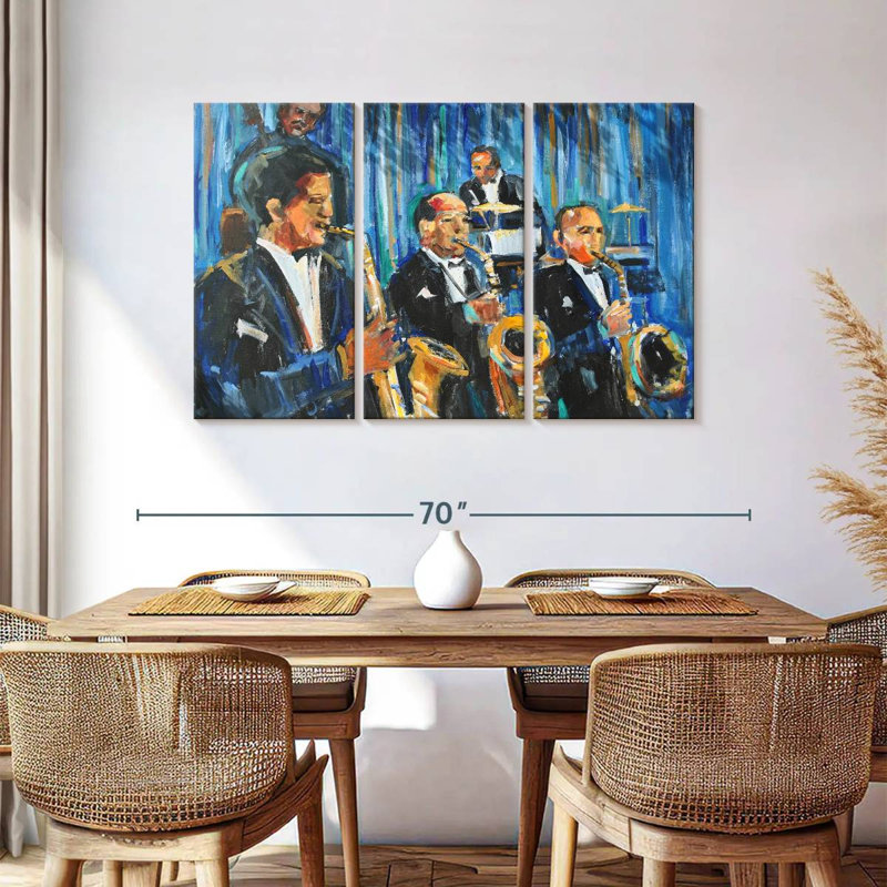 Abarca Horn Section, 36" H x 57" W