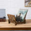 Emmalee Solid Wood Tabletop Record Magazine Holder