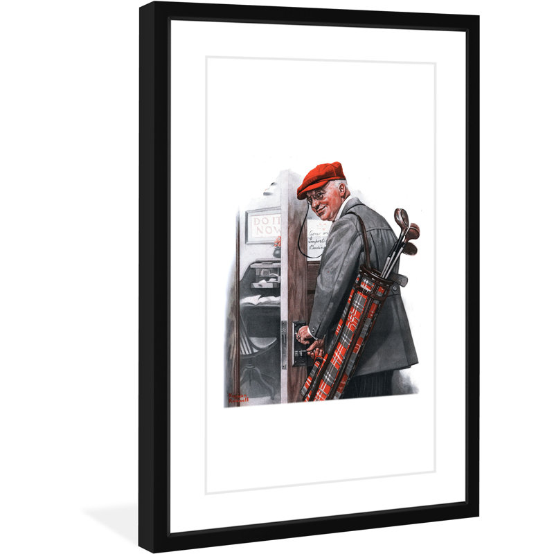 Norman Rockwell - Wrapped Canvas Print, 46 cm H x 30 cm W