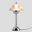 SELENE 16.3" Plug-In Modern Table Lamp, Striped Acrylic Mushroom Desk Lamp, 4-Stage Touch Dimmable LED Night Light with Memory Function for Bedroom Nightstands, Home Office, Bedside-1712410852