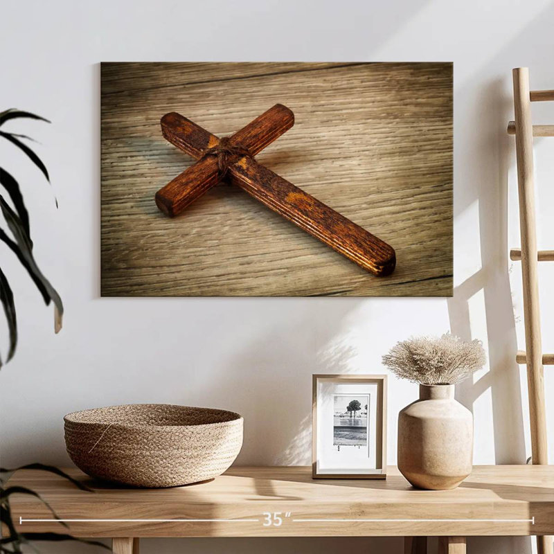Adella Old Rugged Cross, 16" H x 24" W