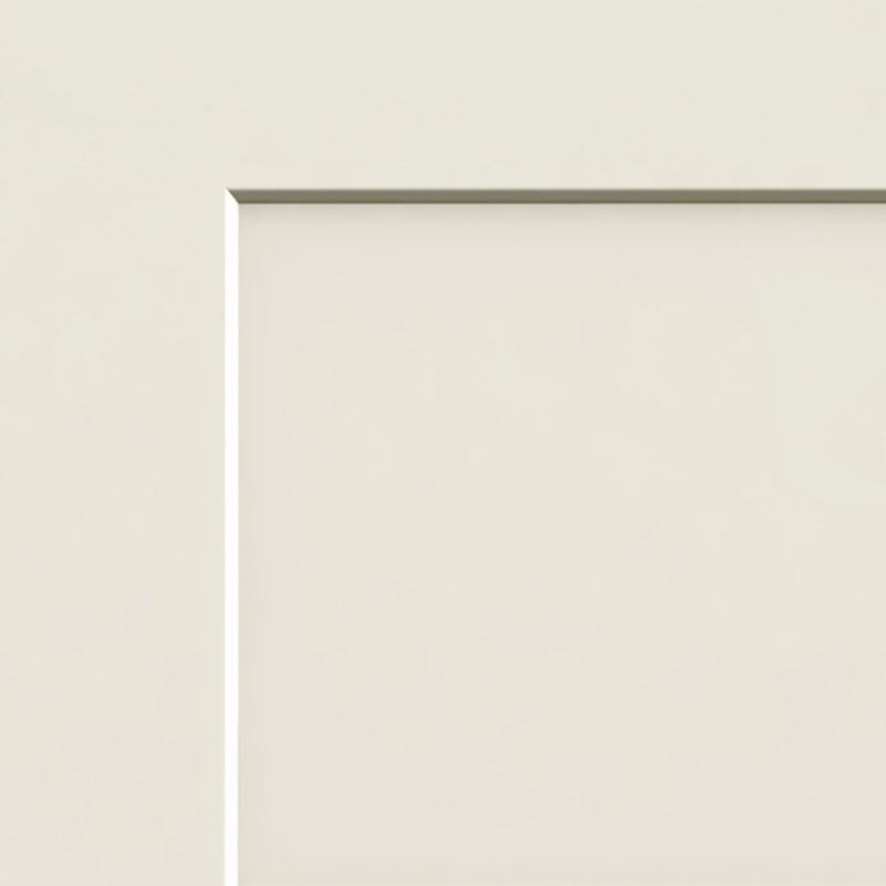 Porte standard à 3 panneaux moulés en bois manufacturé, 30 po x 84 po
