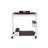 Lisses Chrome Finish Serving Cart(No Include Stool)