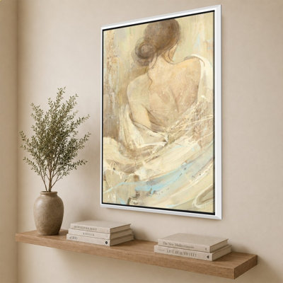 "Abstract figure Study I" par Albena Hristova - impression sur toile