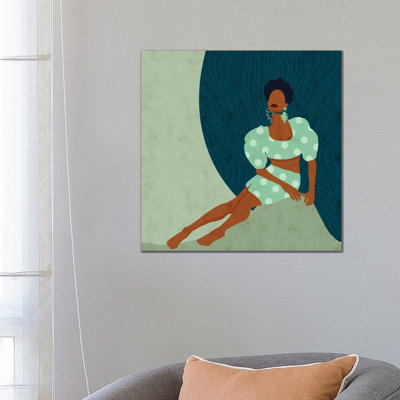 «Ebonee Square» par Reyna Noriega - reproduction imprimée