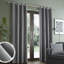 Faux Suade Eyelet Curtains-97700038-97700039