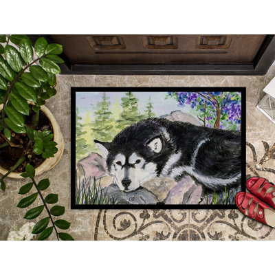 Non-Slip No Pattern Doormat