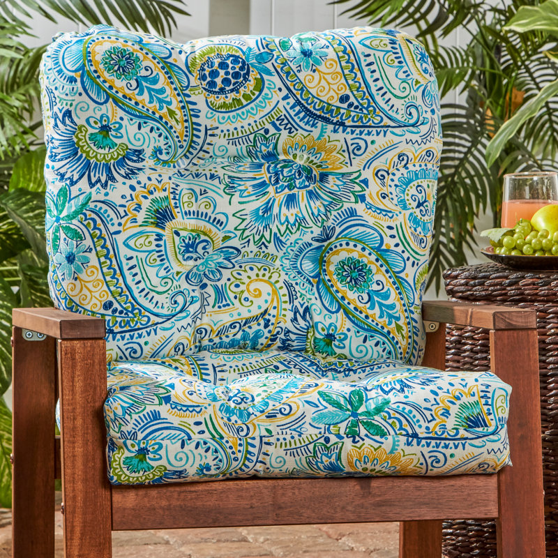 Lester Outdoor Chair Cushion, Baltic, 1, 21" H x 21" W x 21" D