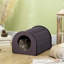 Abri pour chat portatif et imperméable pour chat PawHut Dome