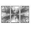 Fractal 3D Magical Profondeur - 3 pièces, impression sur toile-2034547680-2034547687