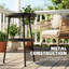 Round Metal Outdoor Side Table , 36cm cm W 36cm cm D-1015006453