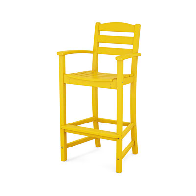Chaise avec accoudoirs de bar POLYWOOD La Casa
