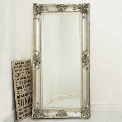 Wood Flat Mirror