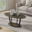 Table basse ovale à 2 niveaux avec rangement central Mandy-803042134-803042137