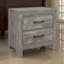 Table de chevet 2 tiroirs Aleane