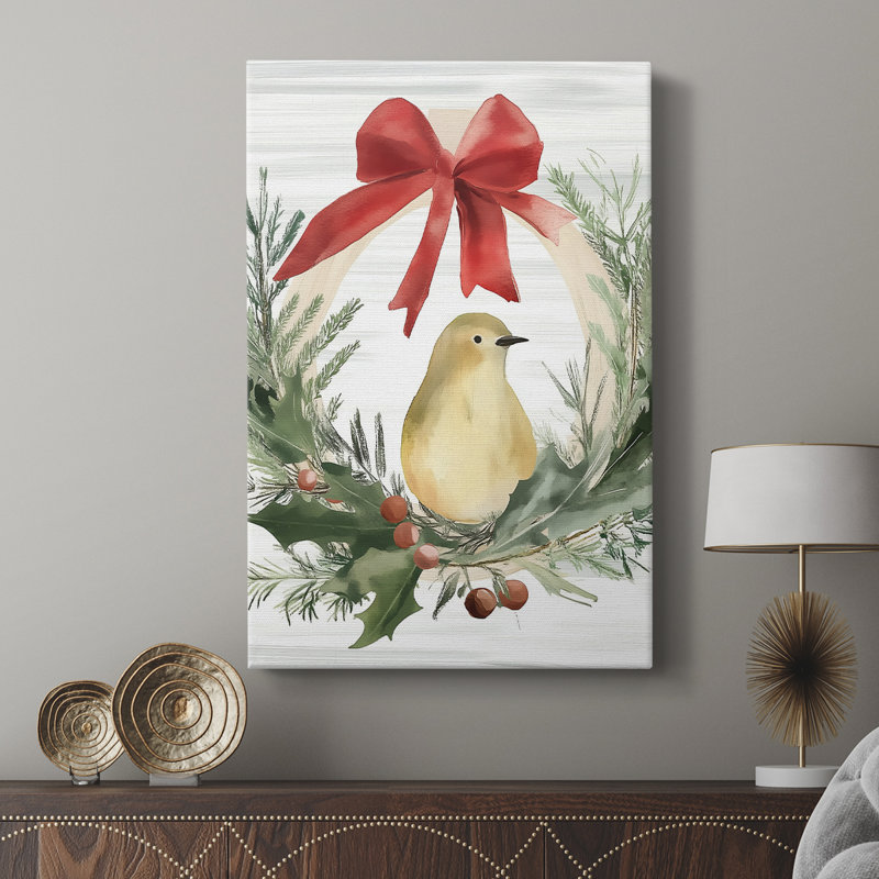Art des Fêtes de Noël - Cmxxvi, H 12 po x l 8 po