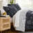 Adamson Botanical Leaves Down Alternative Reversible Comforter Set-919240802-919240803