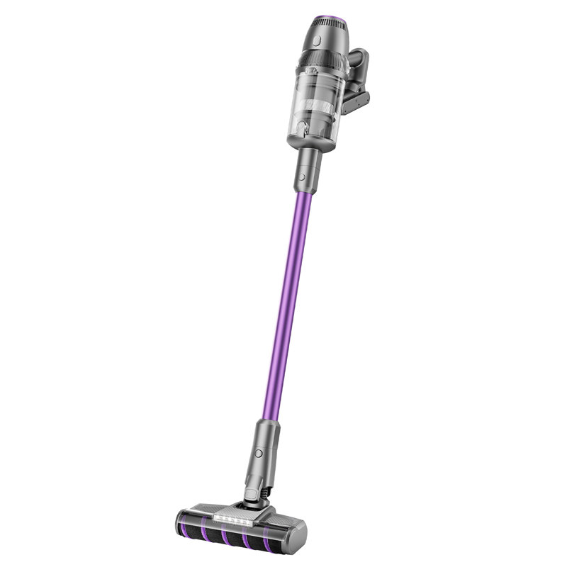 Cordless Vacuum Cleaner Lightweight Handheld Floor Upright Vacuum Cleaner, Purple