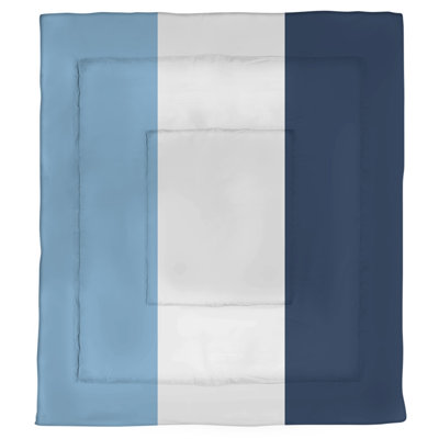 Modern & Contemporary Polyester Percale Striped Comforter