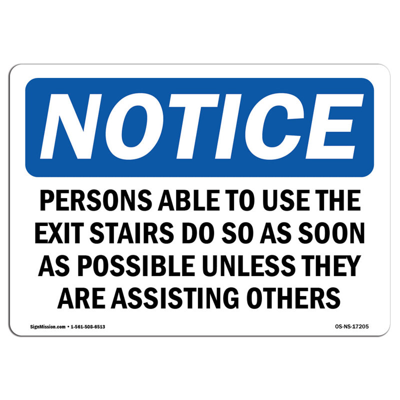 Notice Sign
