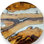 Horloge murale en bois