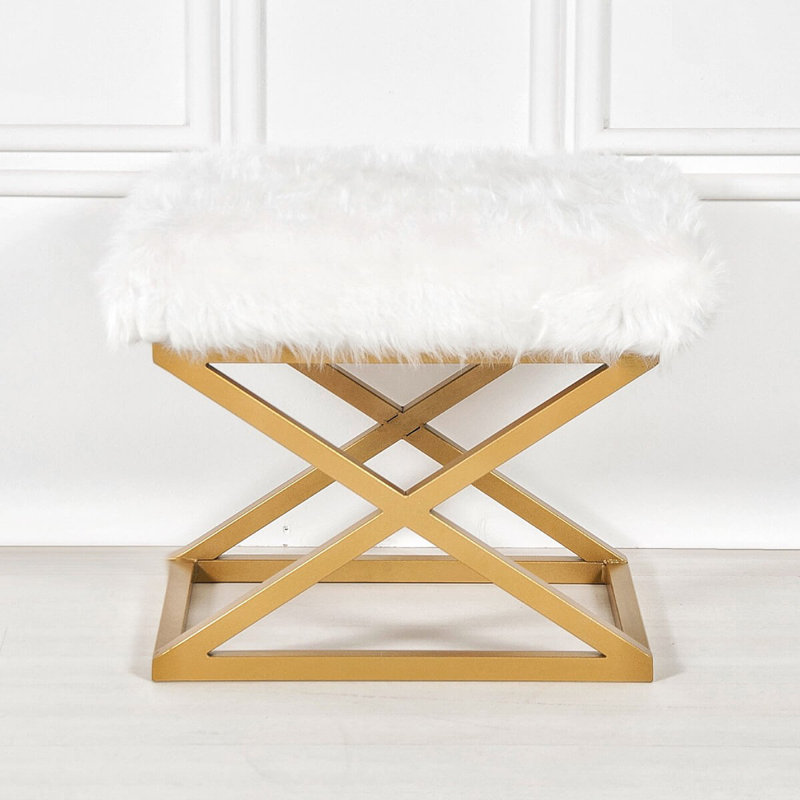 Pouf, Blanc